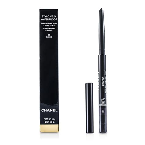 chanel stylo yeux waterproof long lasting eyeliner 83 cassis|Chanel Cassis (83) Stylo Yeux Waterproof Long.